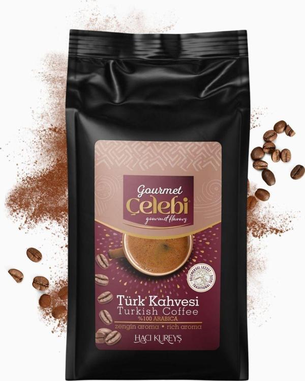 Gourmet Çelebi Türk Kahvesi 1 Kg 1 Kg - Image 1