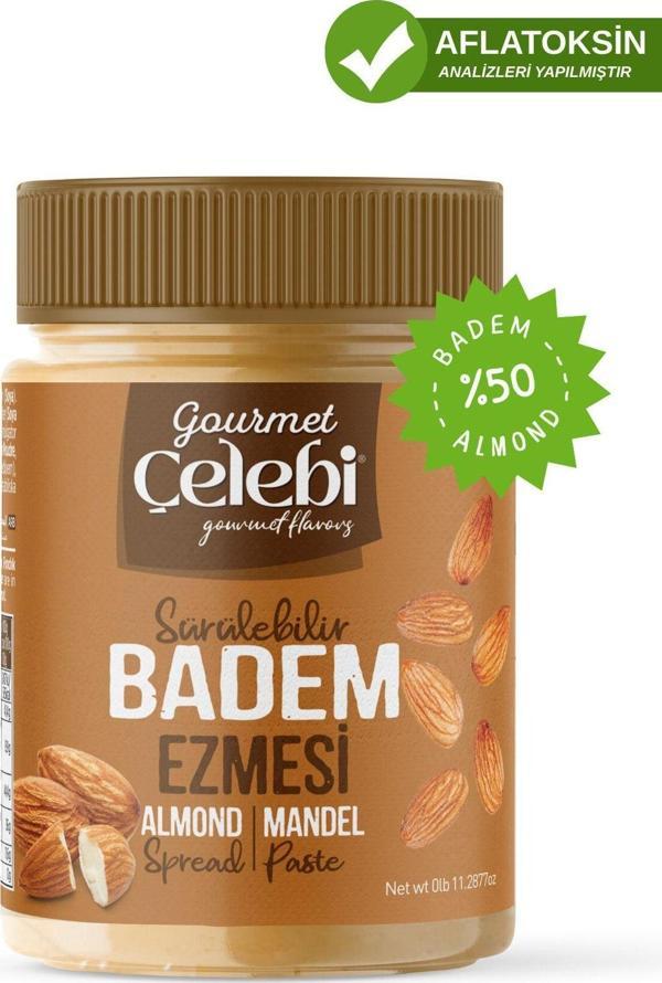 Gourmet Çelebi Badem Ezmesi 320 Gr 320 Gr - Image 1