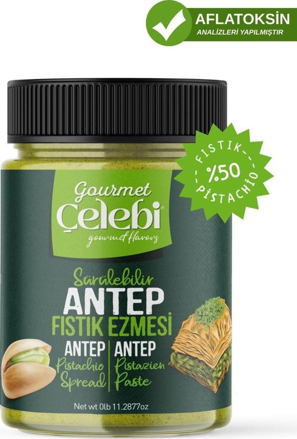 Gourmet Çelebi Antep Fıstık Ezmesi 320 Gr. - Image 1