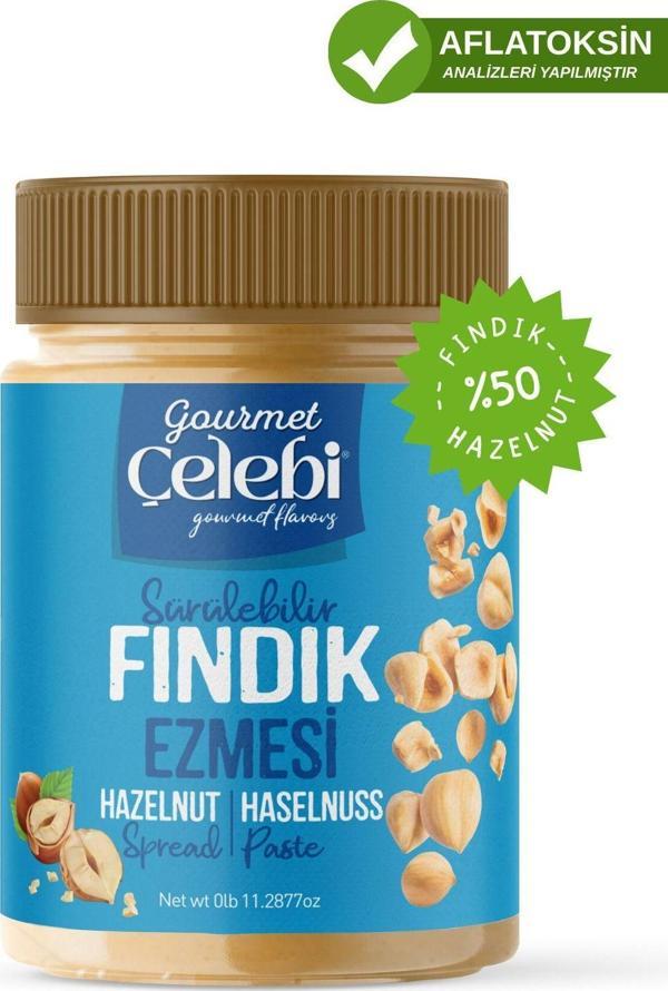 Gourmet Çelebi Fındık Ezmesi 320 Gr. 320 Gr - Image 1