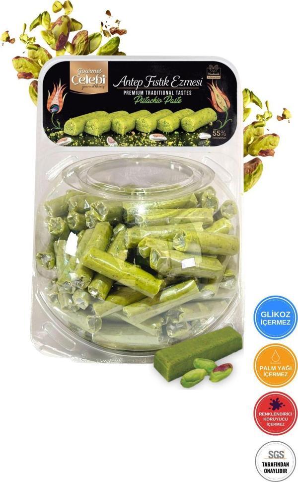 Gourmet Çelebi Sargılı Antep Fıstık Ezmesi -Küre 2 Kg 2 Kg - Image 1