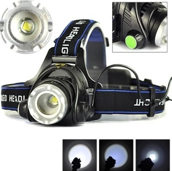 Led Kafa Feneri 2000lm Xm-l T6 2000 Lumens 3 Modlu - Image 1