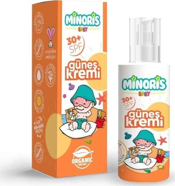 Nessiworld Minoris Baby Organik Güneş Koruyucu Sprey Krem 30 SPF 150ml - Image 1