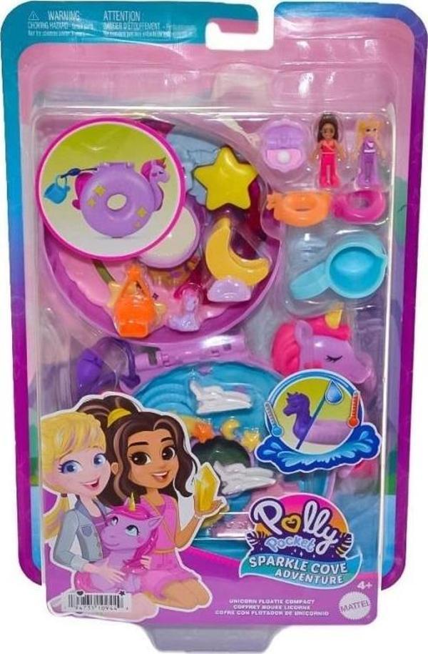HKV34 Polly Pocket Unicorn Temalı Oyun Seti - Image 1