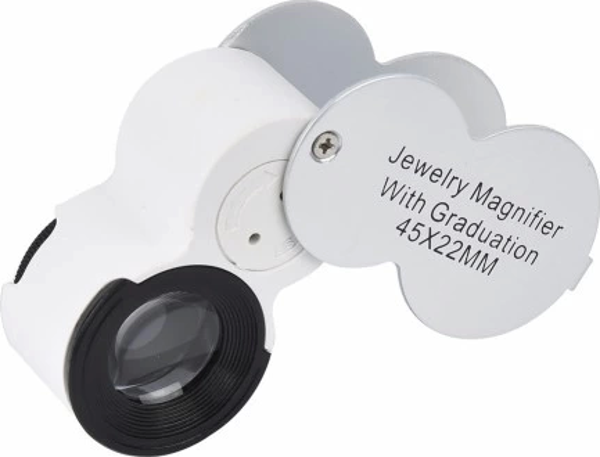 45x22 Ledli Para Algılama Ve Mezuniyet Takı Değerleme Büyüteç - Image 1