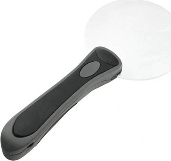 2 Led Işıklı 2.5x90mm Okuma Büyüteç - Image 1