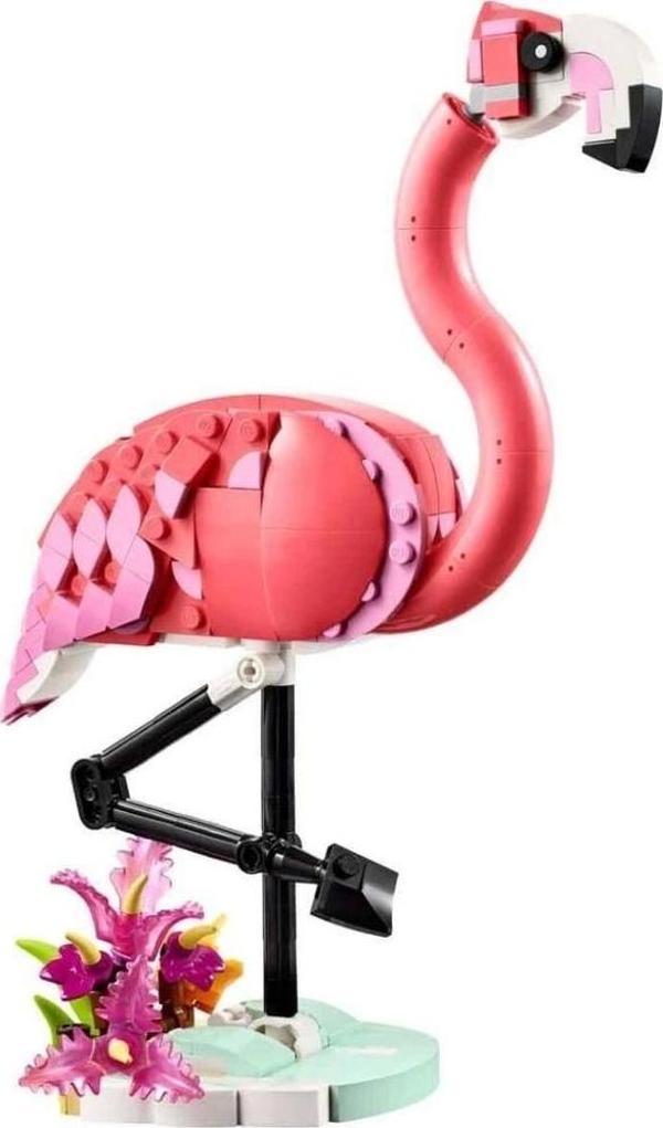 Nessiworld Creator 3’ü 1 Arada Vahşi Hayvanlar: Pembe Flamingo - Image 1
