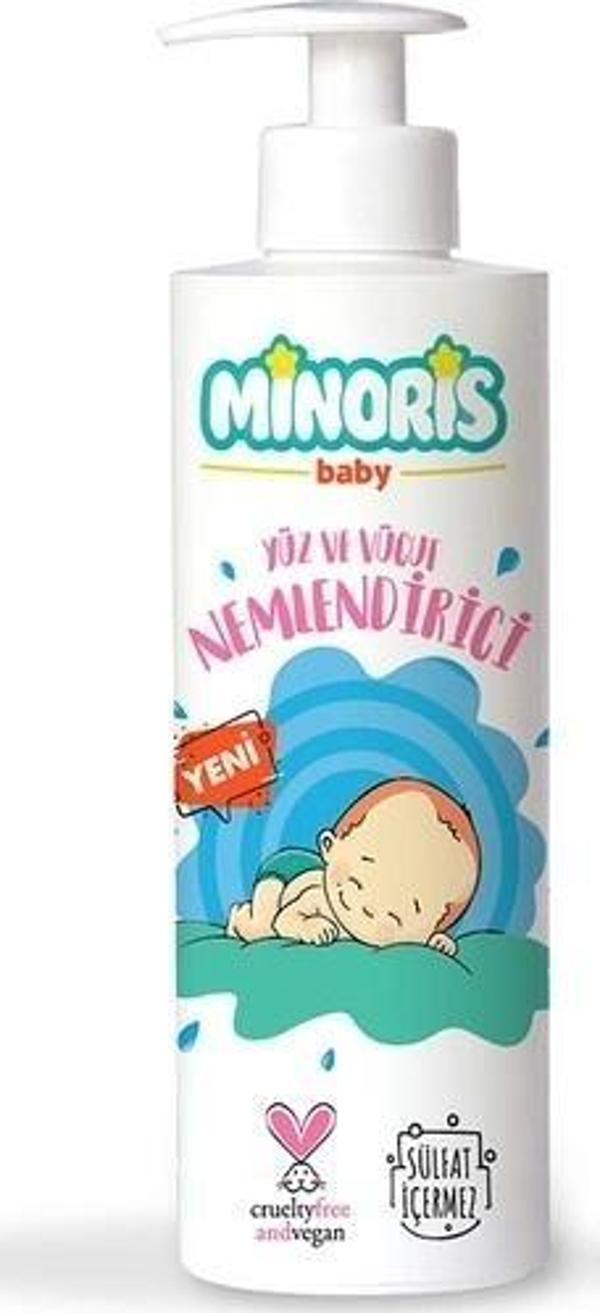 Nessiworld Minoris Baby Organik El Yüz ve Vücut Nemlendirici 200ml - Image 1