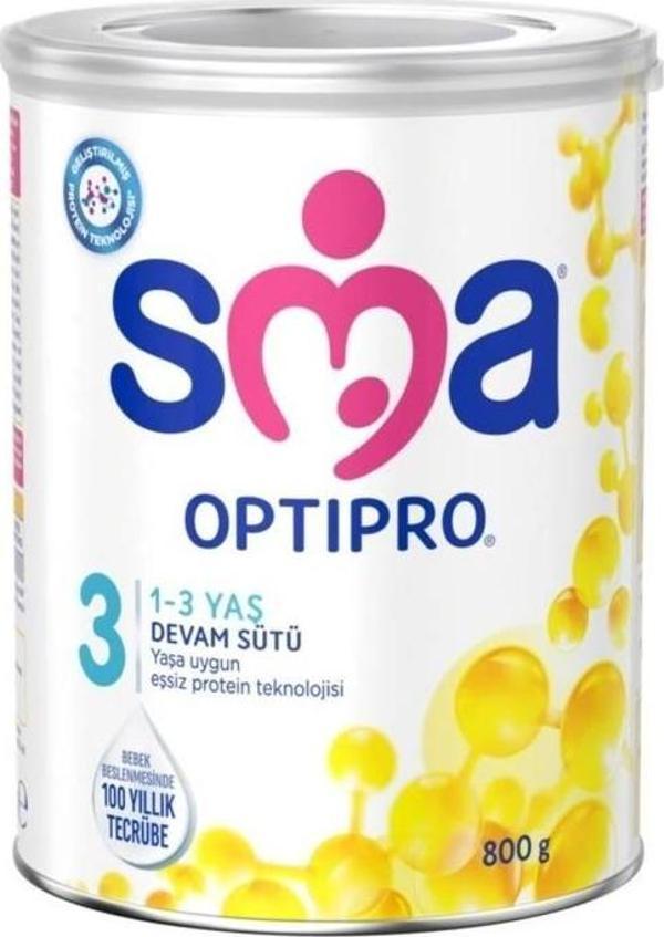 Nessiworld SMA Optipro Probiyotik 3 Bebek Devam Sütü 1-3 Yaş 800 Gr - Image 1