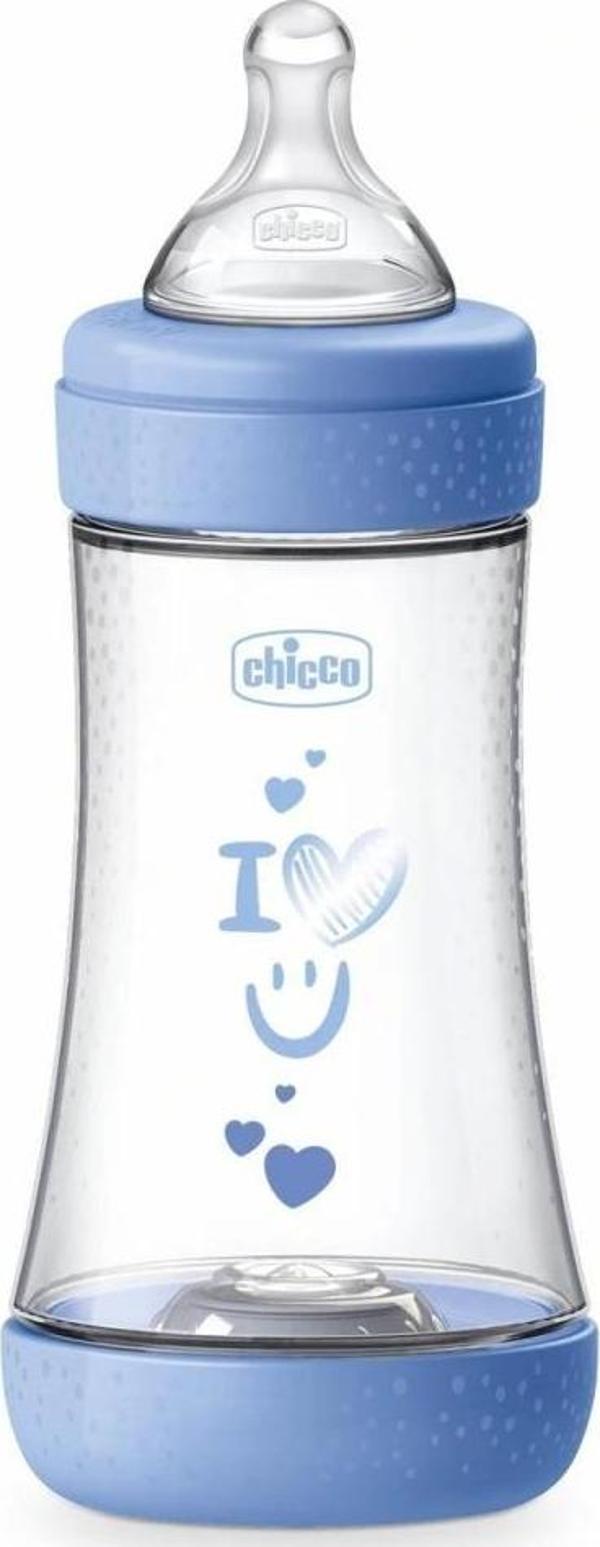 Nessiworld Chicco Perfect 5 Antikolik Biberon PP 240 ml Boy - Image 1