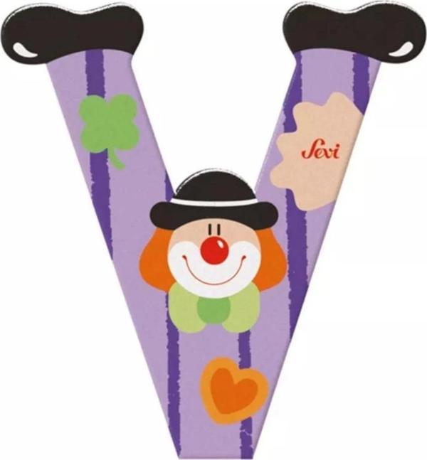 Nessiworld Palyanço Ahşap Harf V - Image 1