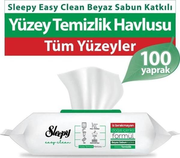 Nessiworld  Easy Clean Yüzey Temizlik Havlusu 100 Adet - Image 1