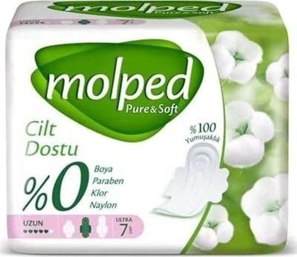 Nessiworld Molped Pure&Soft Uzun Ped 7 Adet - Image 1
