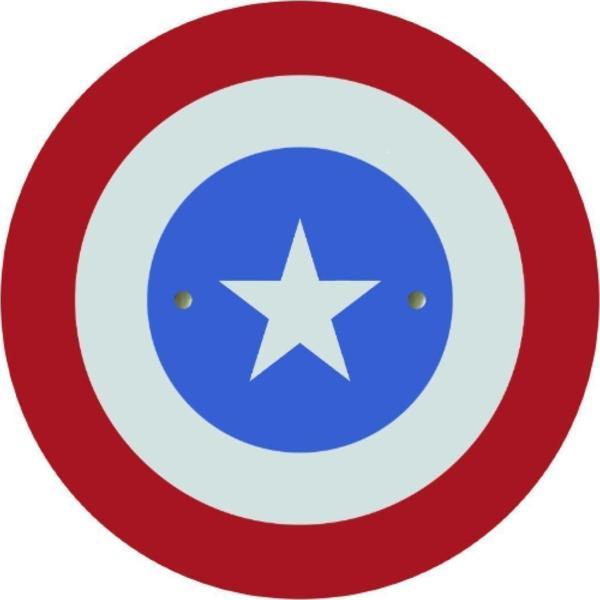 Ahtek Ahşap Kalkan, Kaptan Amerika - Image 1