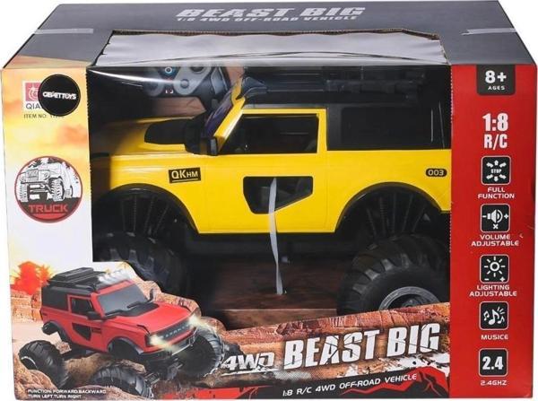Nessiworld 112409 Kumandalı Dev Jeep  1:18 -Gepettoys - Image 1