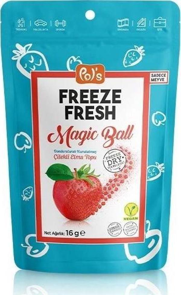 Nessiworld Pol’s Freeze Fresh Magic Ball Çilekli Elma Topu 16 gr - Image 1