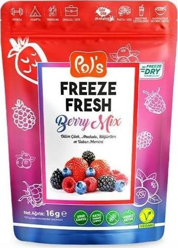 Nessiworld Pol’s Freeze Fresh Berry Mix 16 g - Image 1