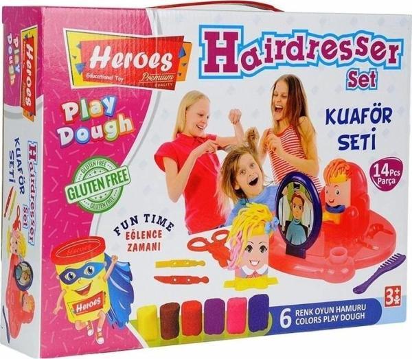 Nessiworld ERN-576 Heroes Kuaför Oyun Hamuru Seti - Eren Eğitici Oyuncak - Image 1