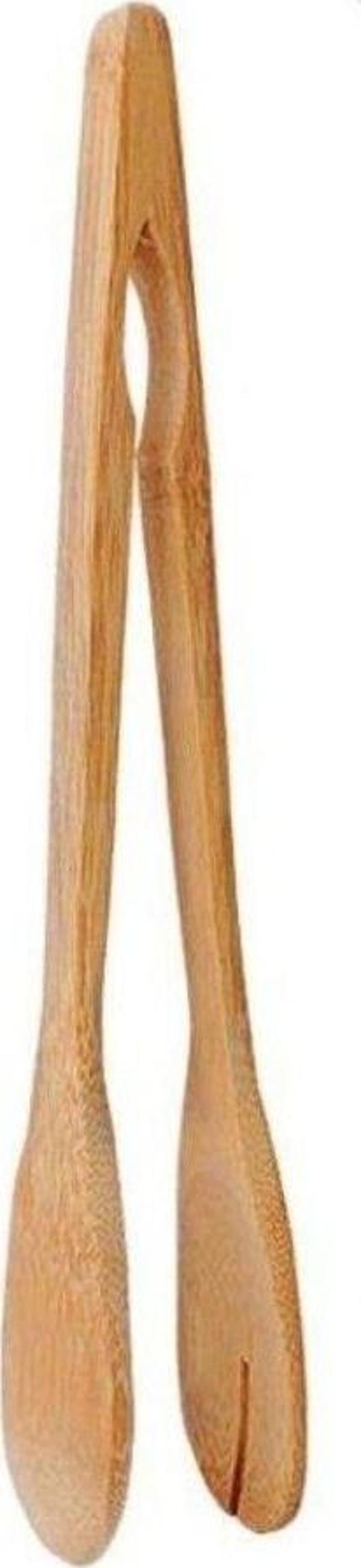 İlkatech Bambu Doğal Ahşap Maşa 30Cm - Image 1