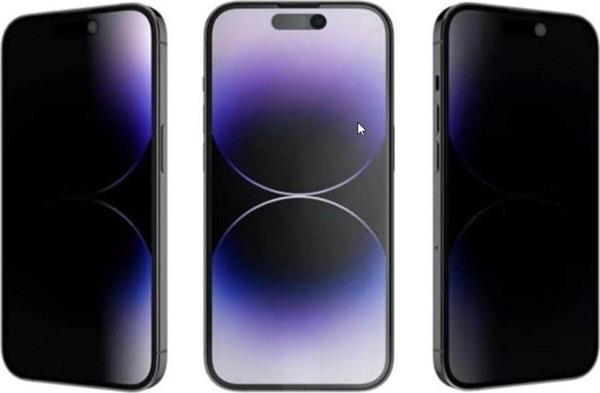 Sprange İphone 15 Uyumlu Hayalet Ekran Koruyucu (Iphone 15 Pro Ve Pro Max) 9H Seramik 6D - Image 1