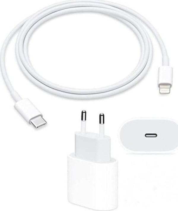 Sprange Iphone Tüm Serilerle Uyumlu 23W Hızlı Şarj Aleti Adaptörü Kablo 6 7 8 X 11 12 13 14 Plus Şarj 23Wt - Image 1