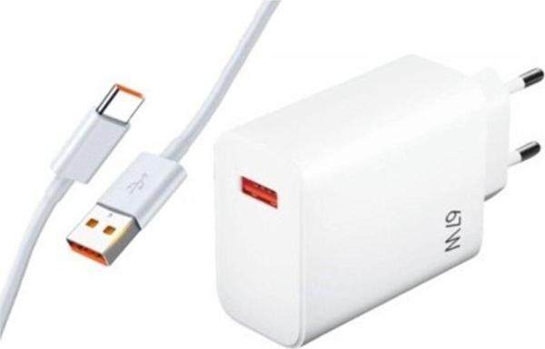 Sprange Poco X4 Gt Uyumlu 67W Turbo Hızlı Şarj Aleti Ptx67 - Image 1