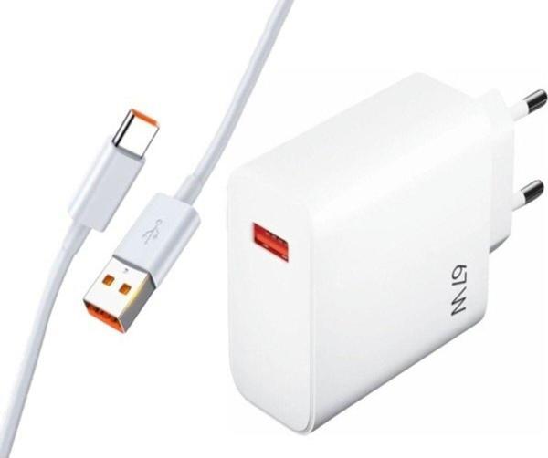 Sprange Redmi Note 10 Pro Max Uyumlu 67W Turbo Hızlı Şarj Kablo Ve Adaptör - Image 1