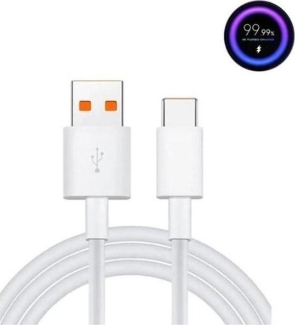 Sprange Xiaomi Redmi Note 12 Pro/ Redmi Note 11 Pro 5G Uyumlu Turbo Şarj Kablosu 1Metre Ansu - Image 1