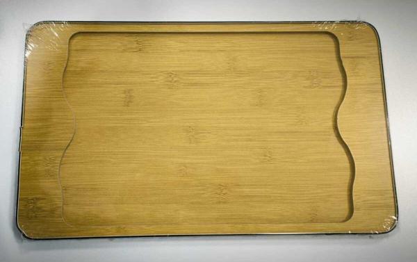 Zuzu Bambu Ceyiz Tepsisi  39X23 - Image 1