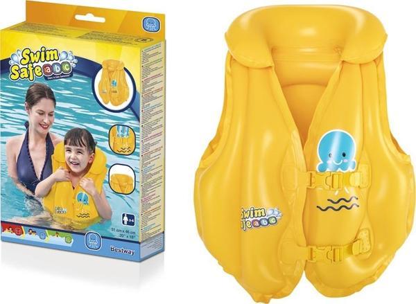 Bestway Plaj Oyuncak Can Yeleği Sarı 51X46Cm Bw32034 - Image 1