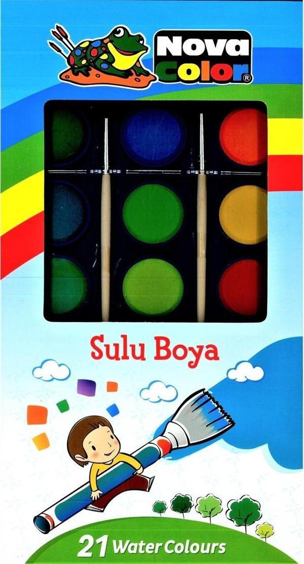 Nova Color Sulu Boya 21 Renk Nc-392 - Image 1