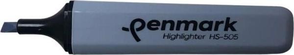 Penmark Fosforlu Kalem Tropik Gri Hs-505-21 (10 Lu Paket) - Image 1