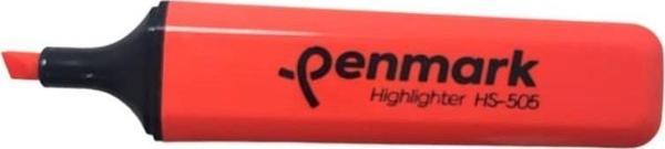 Penmark Fosforlu Kalem Tropik Kırmızı Hs-505-24 (10 Lu Paket) - Image 1