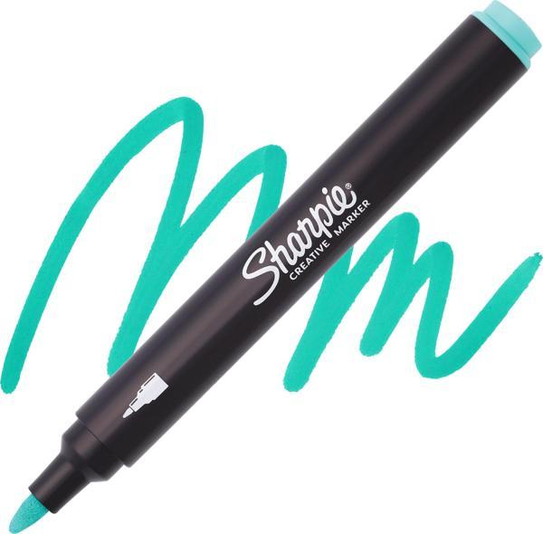 Sharpie Akrilik Markör Kalem Yuvarlak Uç Göl Yeşili Sh-2218070 (6 Lı Paket) - Image 1