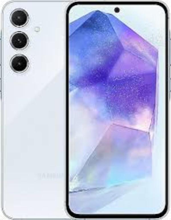 Samsung Galaxy A55 128 GB 8 GB Ram (Samsung Türkiye Garantili) Açık Mavi - Image 1