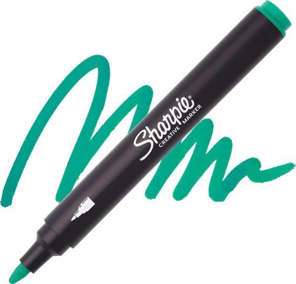 Sharpie Akrilik Markör Kalem Yuvarlak Uç Yeşil Sh-2218066 (6 Lı Paket) - Image 1