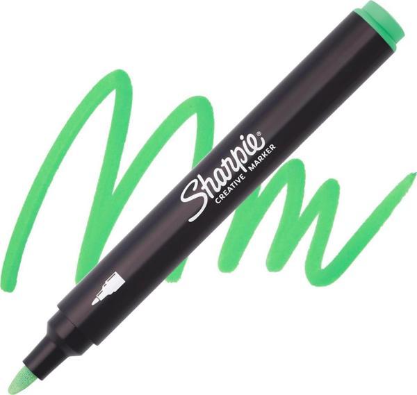 Sharpie Akrilik Markör Kalem Yuvarlak Uç Zümrüt Yeşili Sh-2218064 (6 Lı Paket) - Image 1