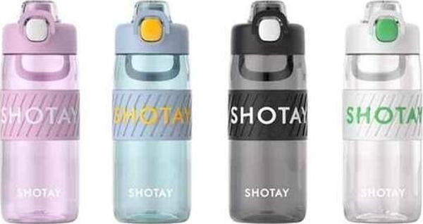 Shotay Odorles Matara (Suluk) Tritan 650 Ml St-7124 (Karışık Renk 1 Adet) - Image 1