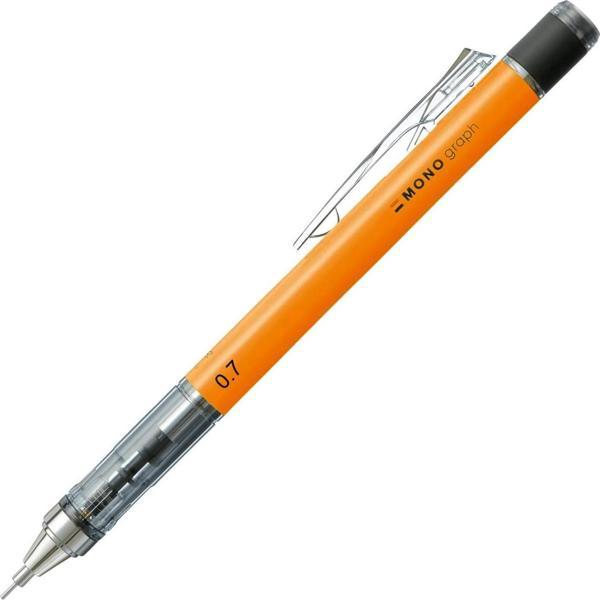 Tombow Versatil Kalem Mono Graph Neon 0,7 Mm Neon Turuncu Blister Lv-t-sh-mg 56R7 - Image 1
