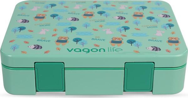 Vagonlife Beslenme Kutusu Lunchbox 1300 Ml Vgn091 (Karışık Renk 1 Adet) - Image 1