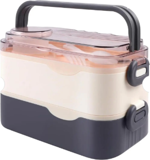 Vagonlife Beslenme Kutusu Lunchbox 1350 Ml Bl10110-2S (Karışık Renk 1 Adet) - Image 1