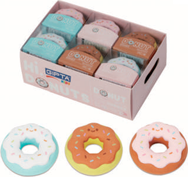 Gıpta Silgi Donut Pet Box 18 Li Paket K2375 - Image 1