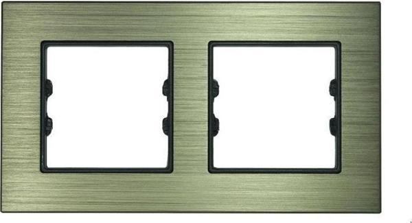 Arvehu Electric Alg102-71 Asfir Alüminyum Bronz Ikili Çerçeve (Mekanizma Hariç) - Image 1