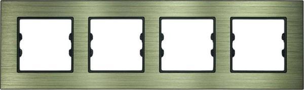Arvehu Electric Alg104-71 Asfir Alüminyum Bronz Dörtlü Çerçeve (Mekanizma Hariç) - Image 1