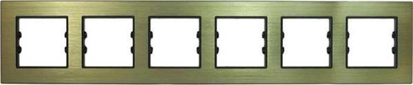 Arvehu Electric Alg106-71 Asfir Alüminyum Bronz Altılı Çerçeve (Mekanizma Hariç) - Image 1