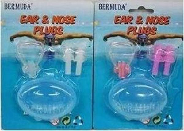 Kızılkaya Plaj Havuz Oyuncak Bermuda Kulaklık Burunluk 908784 (Karışık Renklerde 1 Adet) - Image 1