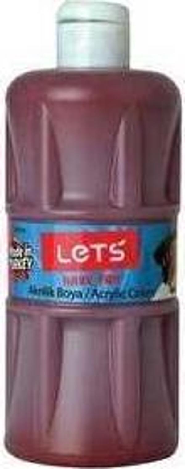 Lets Akrilik Boya 500 Ml Kahve L5308-9 - Image 1