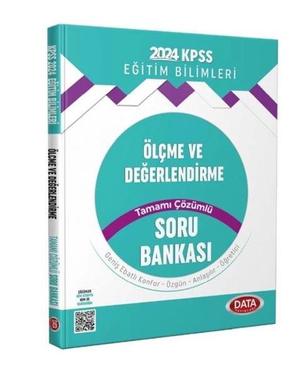 Data 2024 Kpss Eğitim Bilimleri Ölçme Ve Değerlendirme Tamamı Çözümlü Soru Bankası - Data Yayınları - Image 1