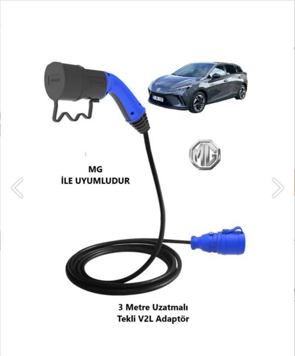 Bemis Tekli Priz Uzatma V2L Adaptör - Mg Uyumlu - Image 1