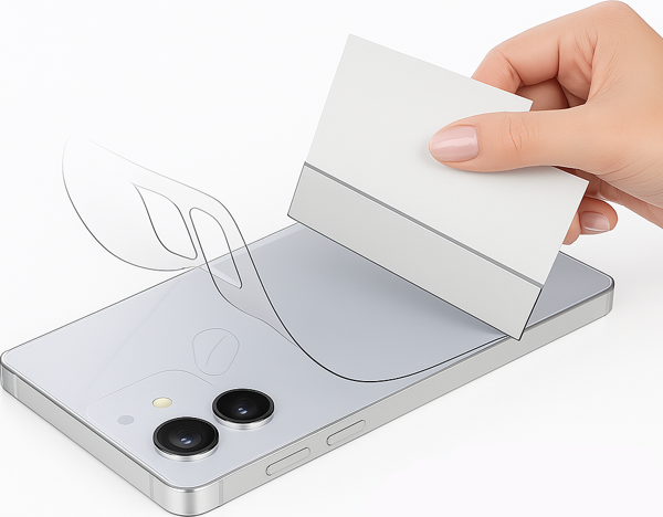 Infinix Smart 9 Arka Kapak Koruyucu Hidrojel Nano Esnek Şeffaf   - Image 1